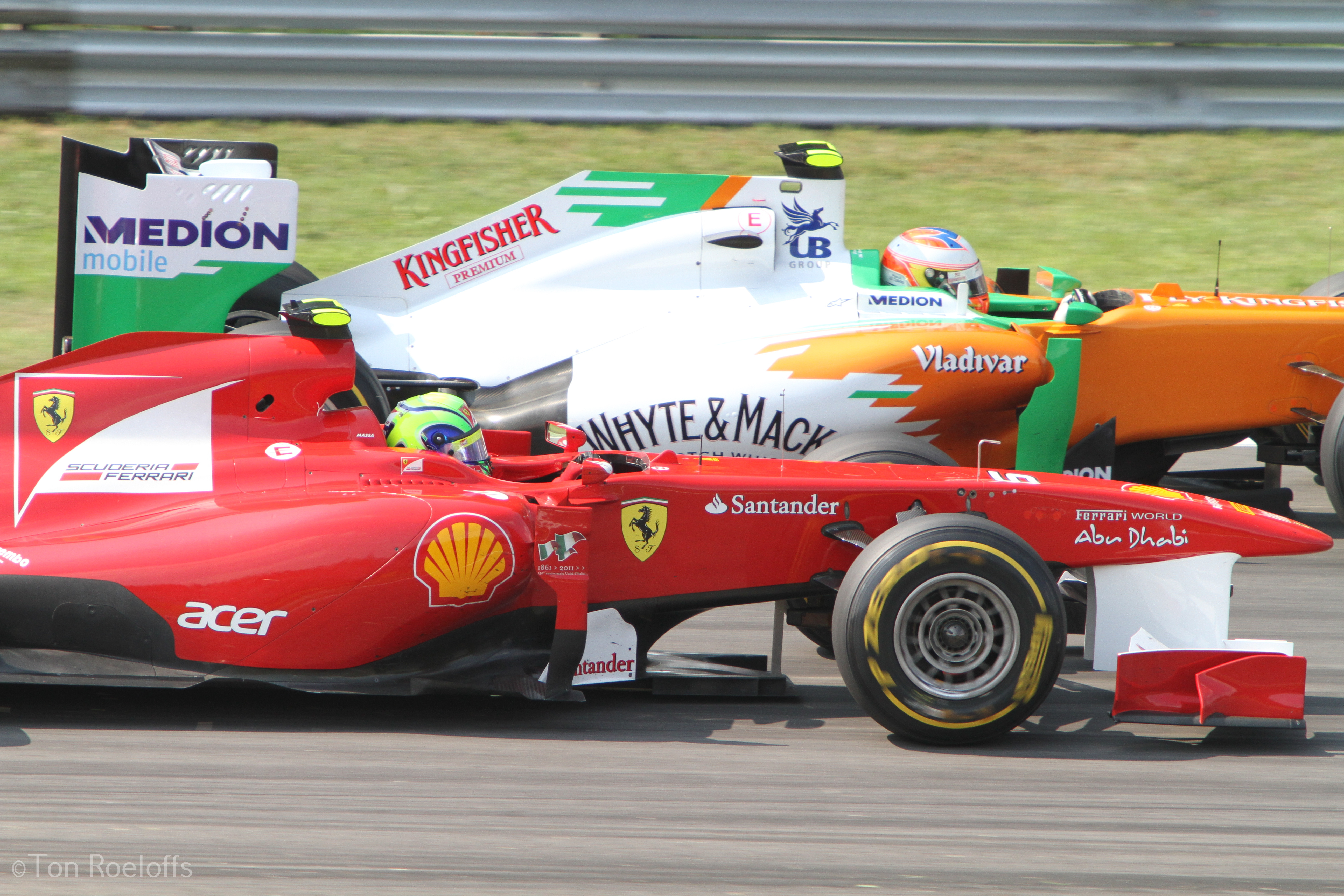 Vettel rechte stuk
